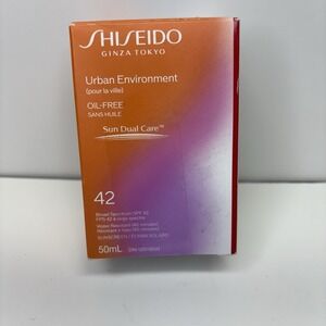 Shiseido Urban Environment Oil-Free Sunscreen SPF 42  1.6 oz 50ml ***EXP JN 2025
